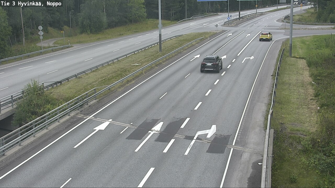 Weather Camera Image Road 3 Hyvinkää, Noppo, Hyvinkää, Uusimaa