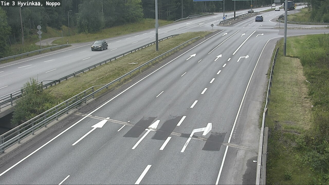 Weather Camera Image Road 3 Hyvinkää, Noppo, Hyvinkää, Uusimaa