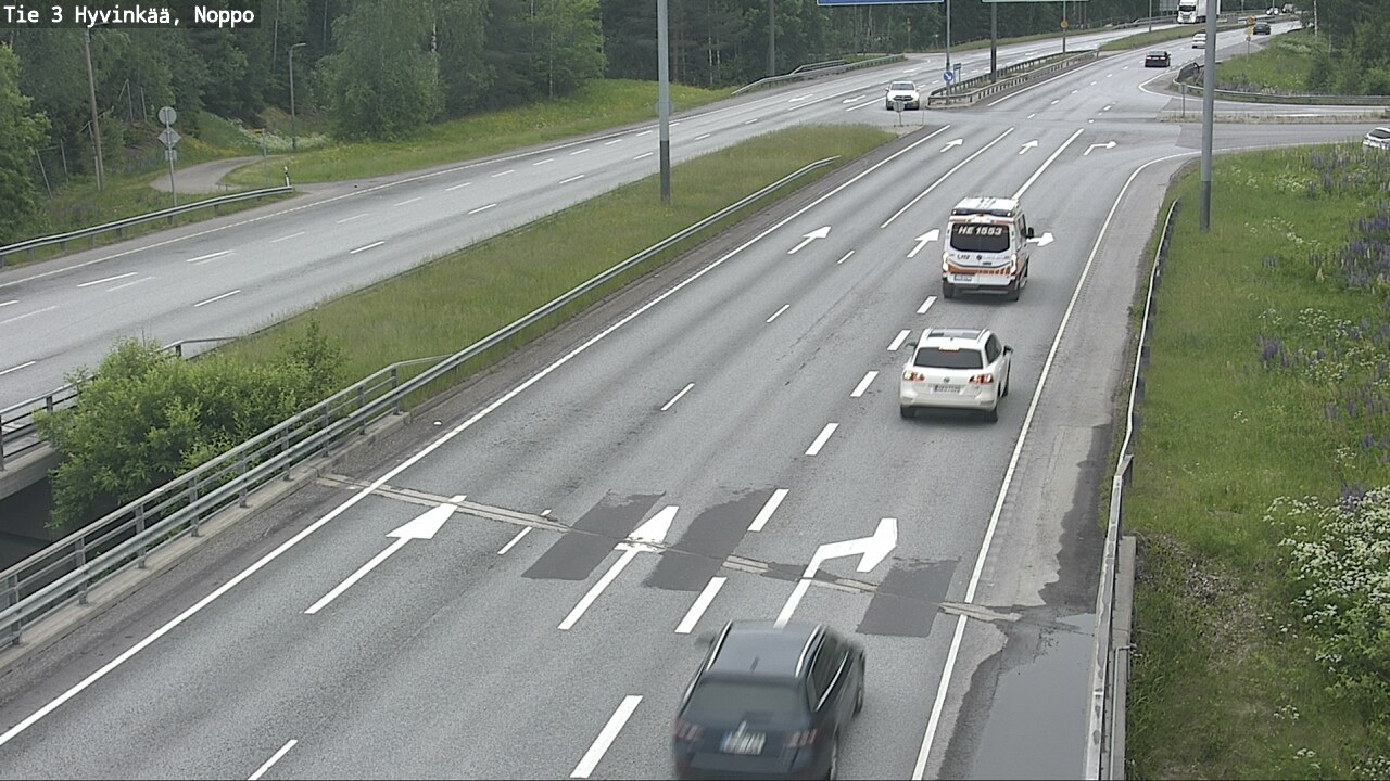 Weather Camera Image Road 3 Hyvinkää, Noppo, Hyvinkää, Uusimaa