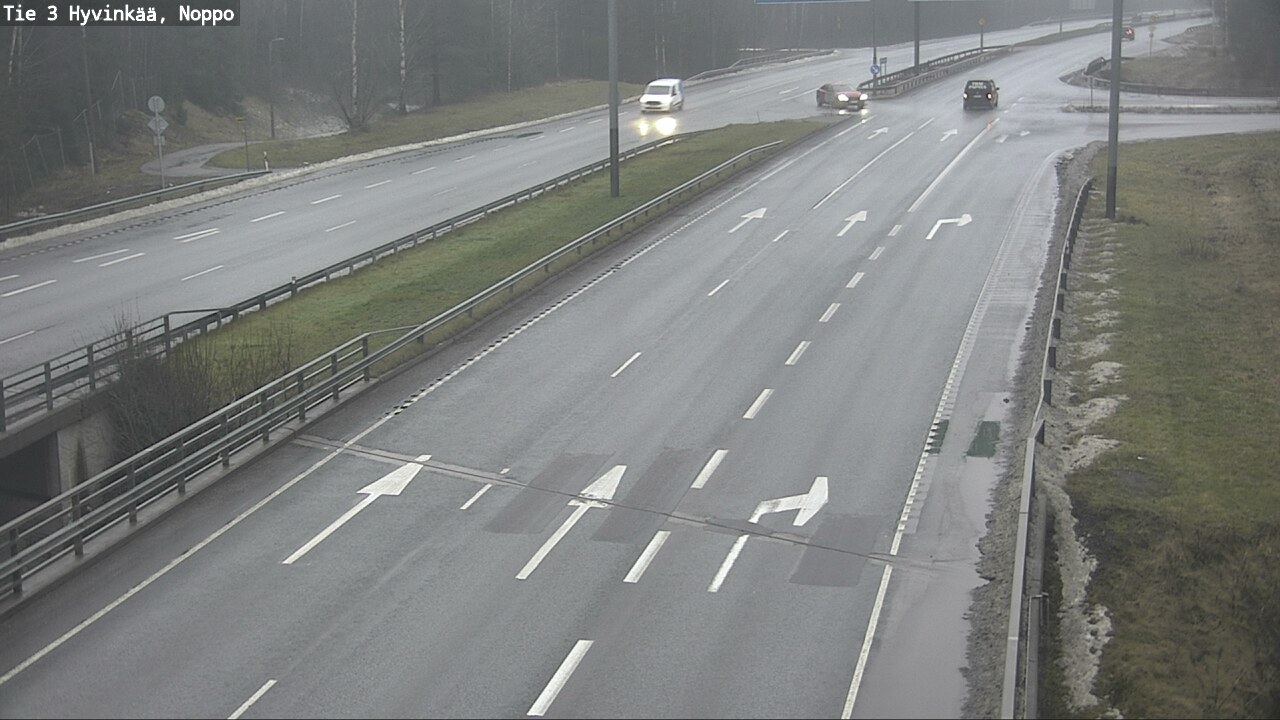 Weather Camera Image Väg 3 Hyvinge, Noppo, Hyvinkää, Uusimaa