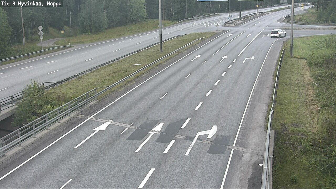 Weather Camera Image Road 3 Hyvinkää, Noppo, Hyvinkää, Uusimaa