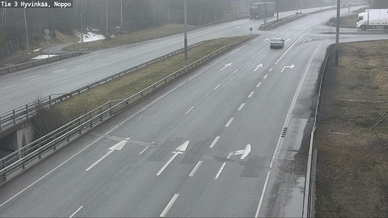 Weather Camera Image Road 3 Hyvinkää, Noppo, Hyvinkää, Uusimaa