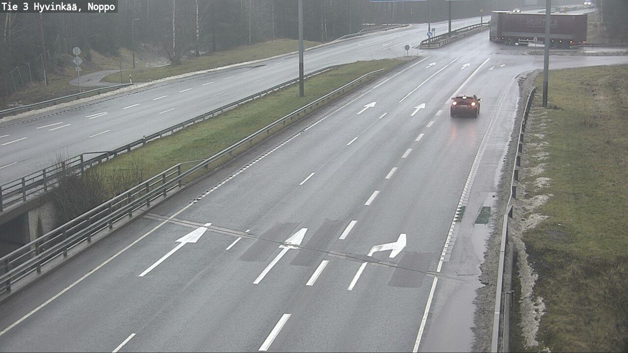 Weather Camera Image Väg 3 Hyvinge, Noppo, Hyvinkää, Uusimaa