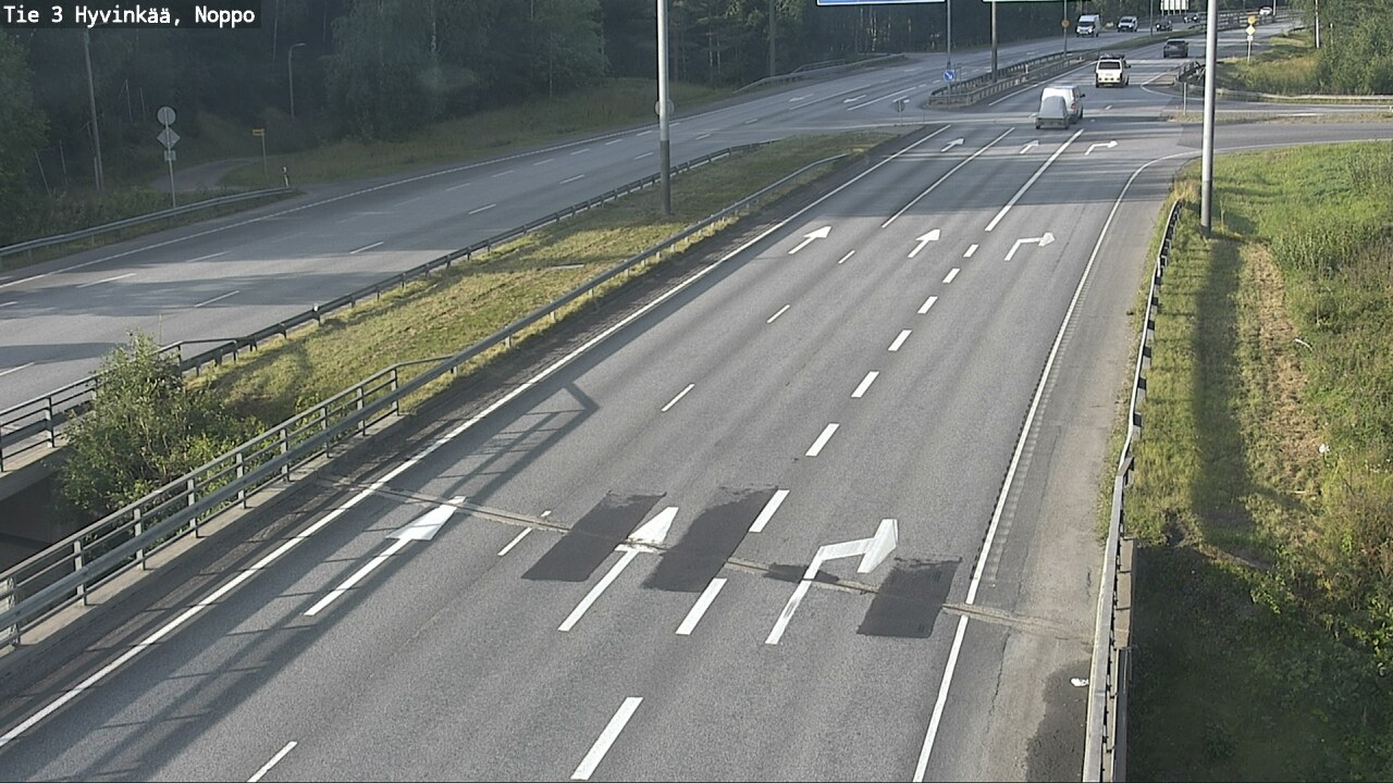 Weather Camera Image Road 3 Hyvinkää, Noppo, Hyvinkää, Uusimaa