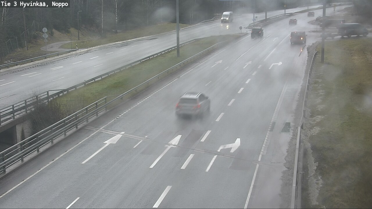 Weather Camera Image Väg 3 Hyvinge, Noppo, Hyvinkää, Uusimaa