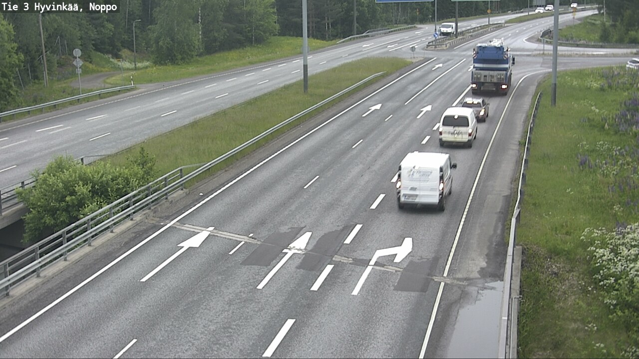 Weather Camera Image Road 3 Hyvinkää, Noppo, Hyvinkää, Uusimaa