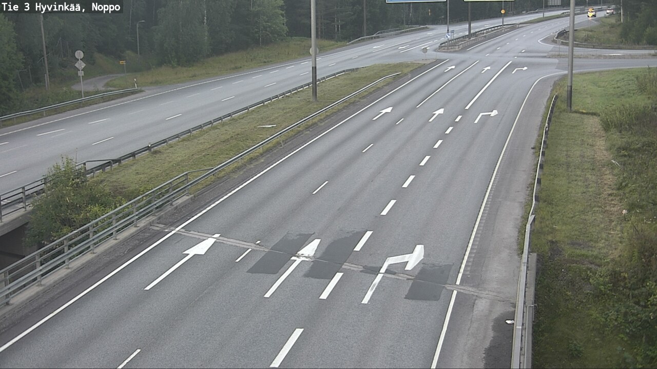 Weather Camera Image Road 3 Hyvinkää, Noppo, Hyvinkää, Uusimaa