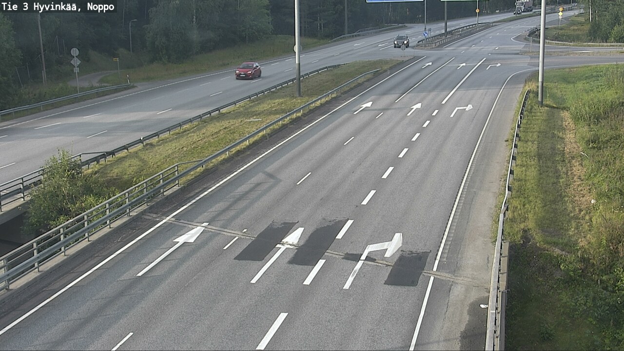Weather Camera Image Road 3 Hyvinkää, Noppo, Hyvinkää, Uusimaa