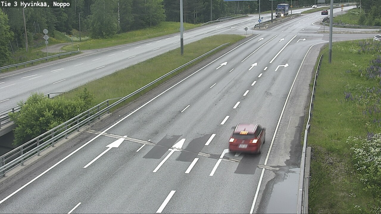 Weather Camera Image Väg 3 Hyvinge, Noppo, Hyvinkää, Uusimaa
