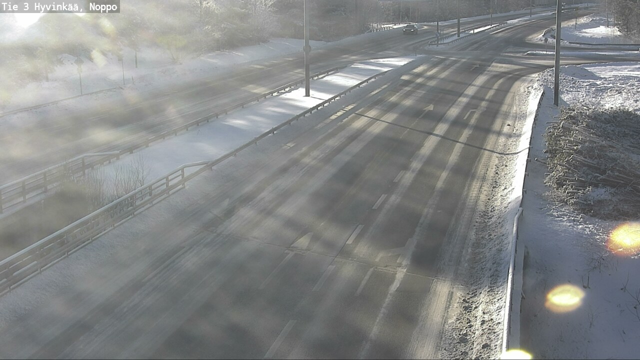 Weather Camera Image Väg 3 Hyvinge, Noppo, Hyvinkää, Uusimaa