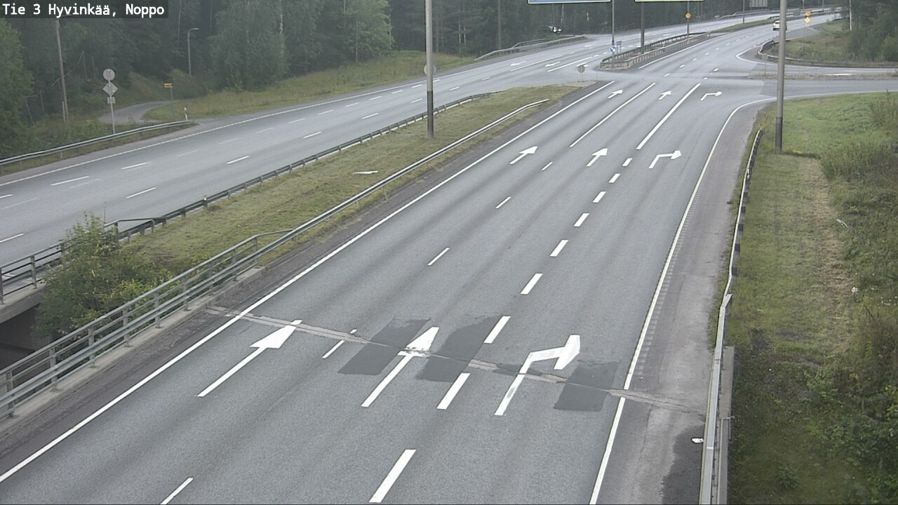 Weather Camera Image Road 3 Hyvinkää, Noppo, Hyvinkää, Uusimaa