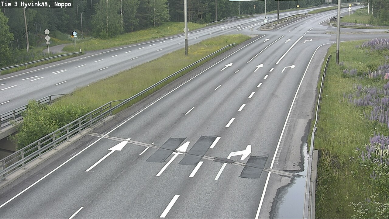 Weather Camera Image Road 3 Hyvinkää, Noppo, Hyvinkää, Uusimaa