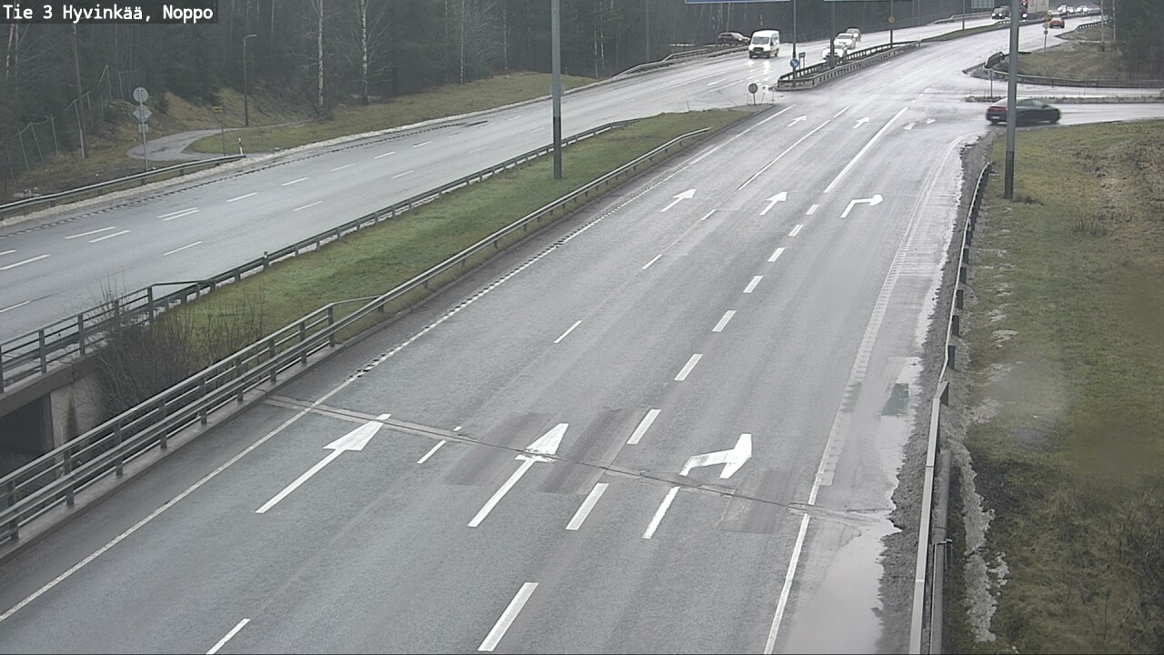 Weather Camera Image Väg 3 Hyvinge, Noppo, Hyvinkää, Uusimaa