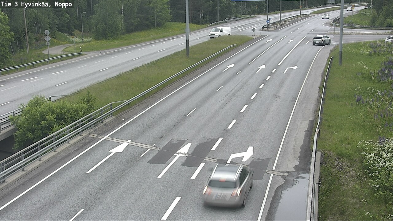 Weather Camera Image Road 3 Hyvinkää, Noppo, Hyvinkää, Uusimaa
