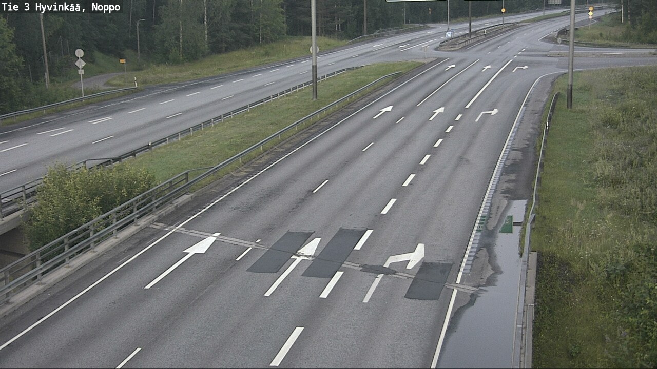 Weather Camera Image Väg 3 Hyvinge, Noppo, Hyvinkää, Uusimaa