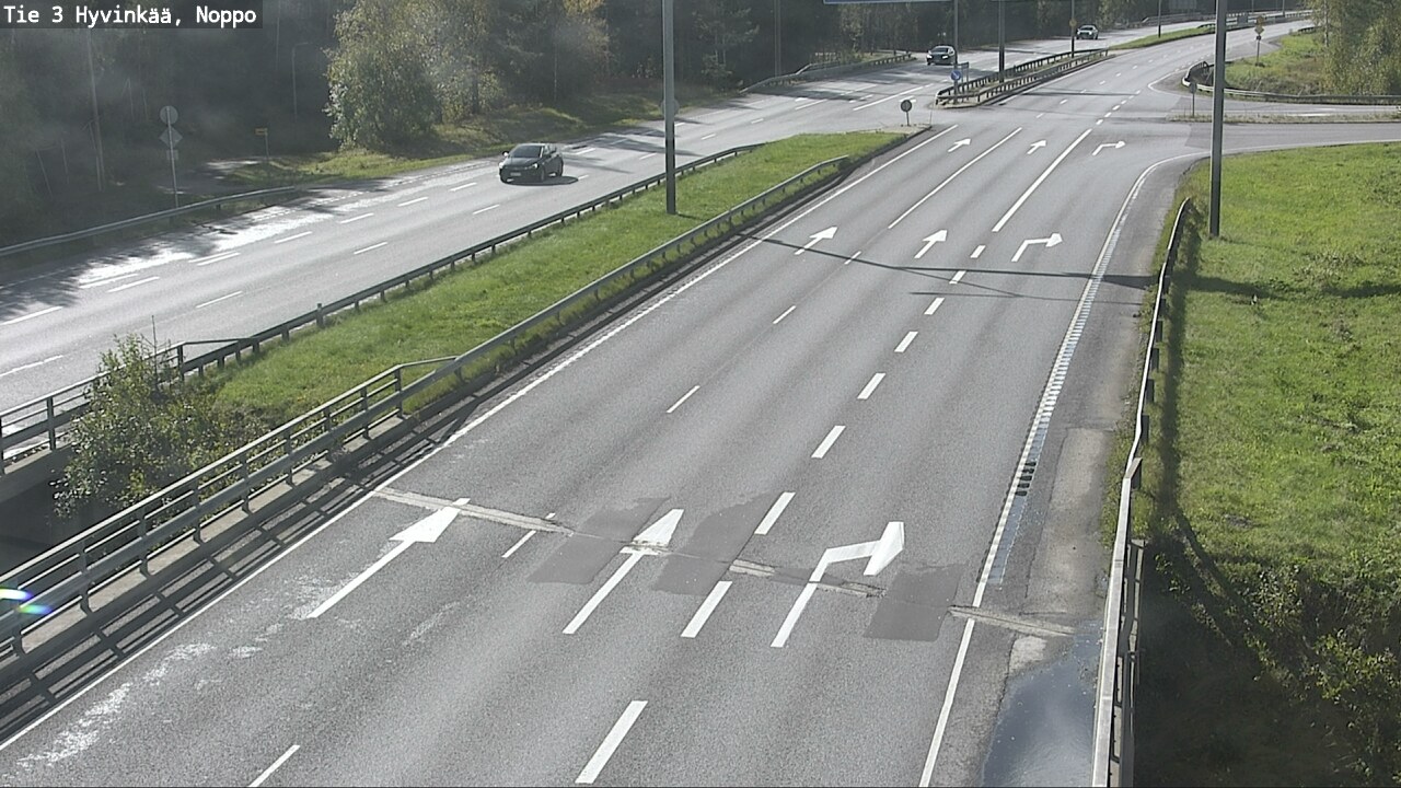 Weather Camera Image Road 3 Hyvinkää, Noppo, Hyvinkää, Uusimaa