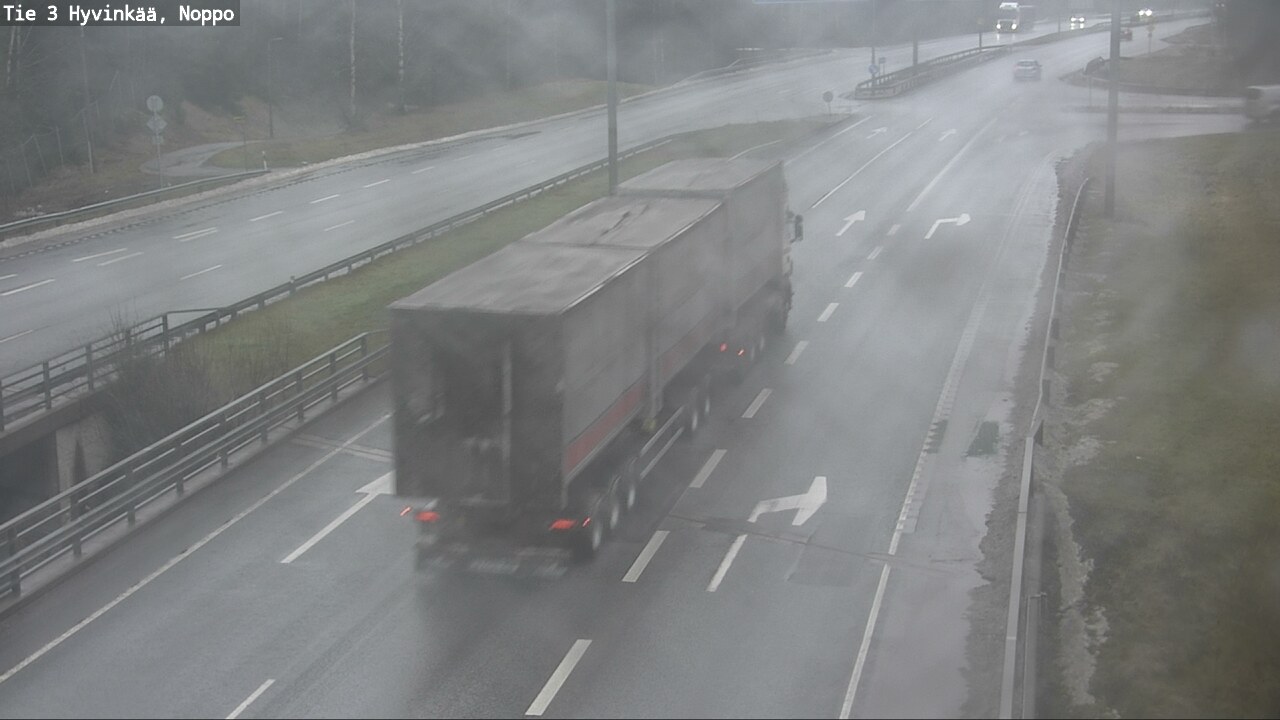 Weather Camera Image Väg 3 Hyvinge, Noppo, Hyvinkää, Uusimaa