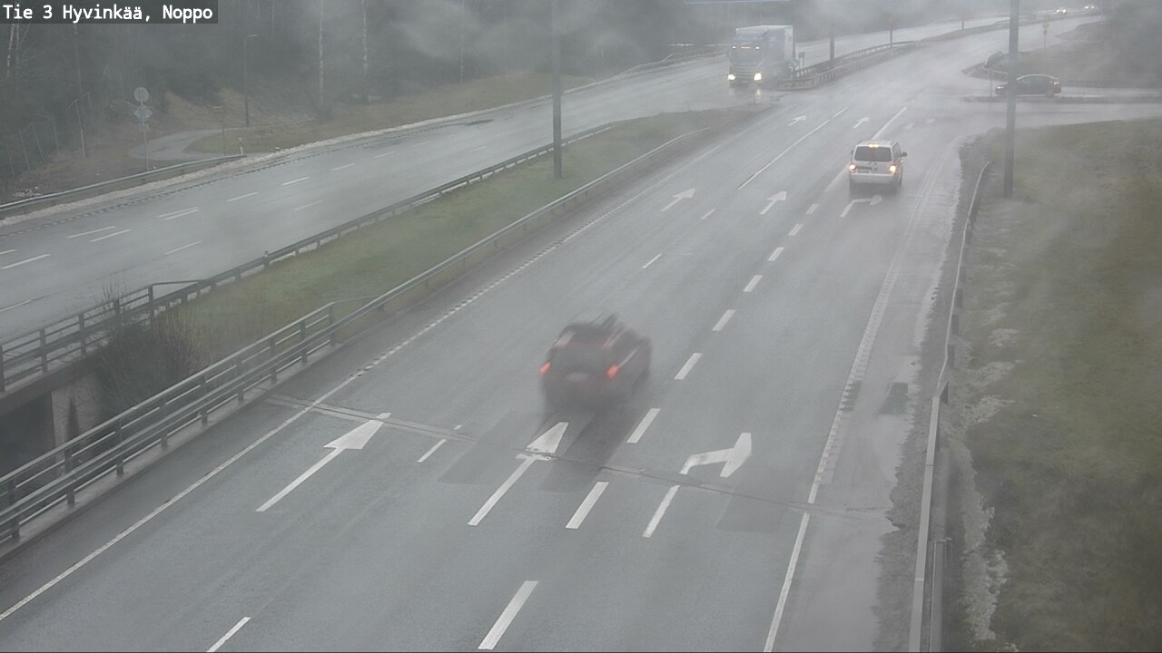 Weather Camera Image Väg 3 Hyvinge, Noppo, Hyvinkää, Uusimaa