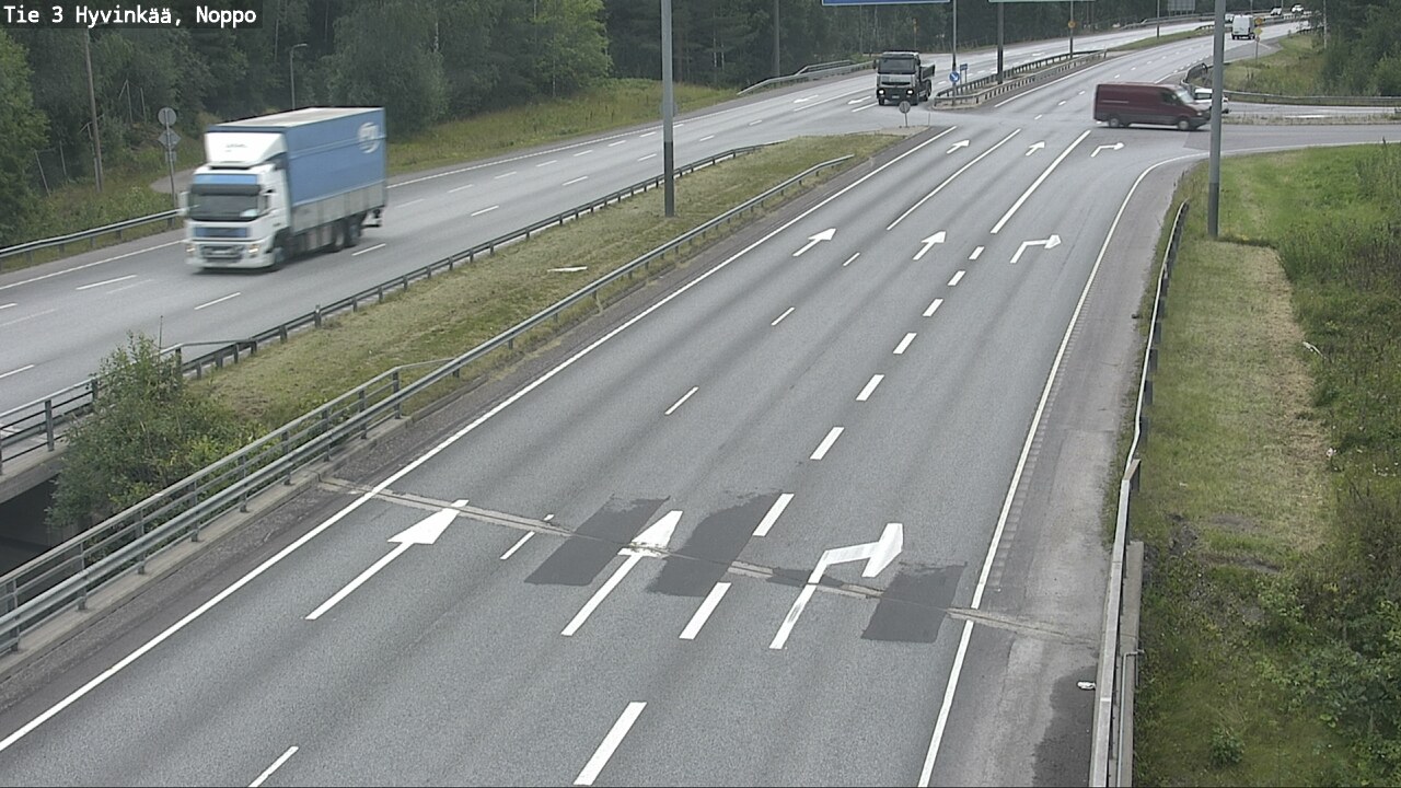 Weather Camera Image Road 3 Hyvinkää, Noppo, Hyvinkää, Uusimaa