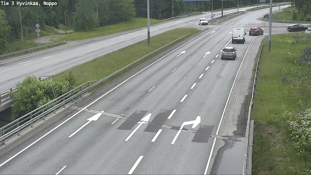Weather Camera Image Road 3 Hyvinkää, Noppo, Hyvinkää, Uusimaa