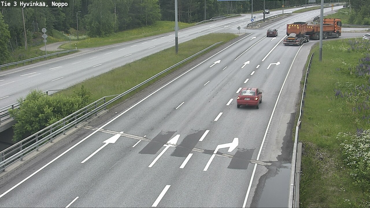 Weather Camera Image Road 3 Hyvinkää, Noppo, Hyvinkää, Uusimaa