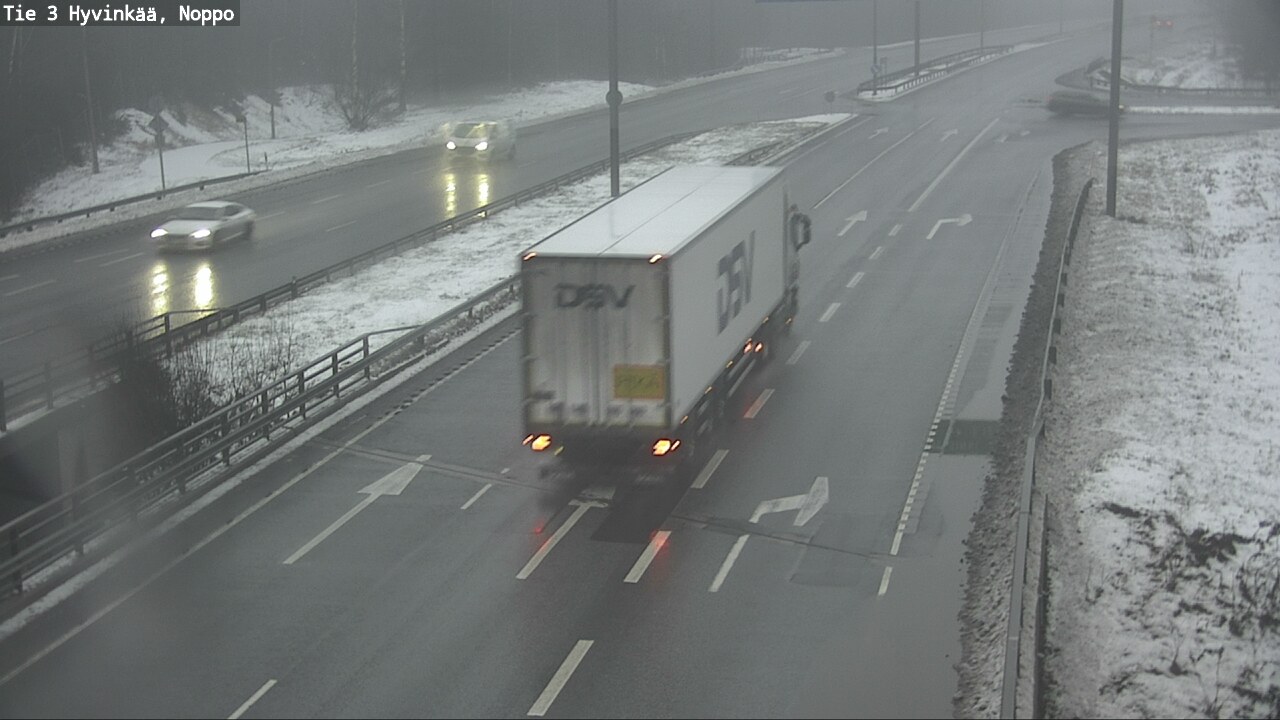 Weather Camera Image Road 3 Hyvinkää, Noppo, Hyvinkää, Uusimaa