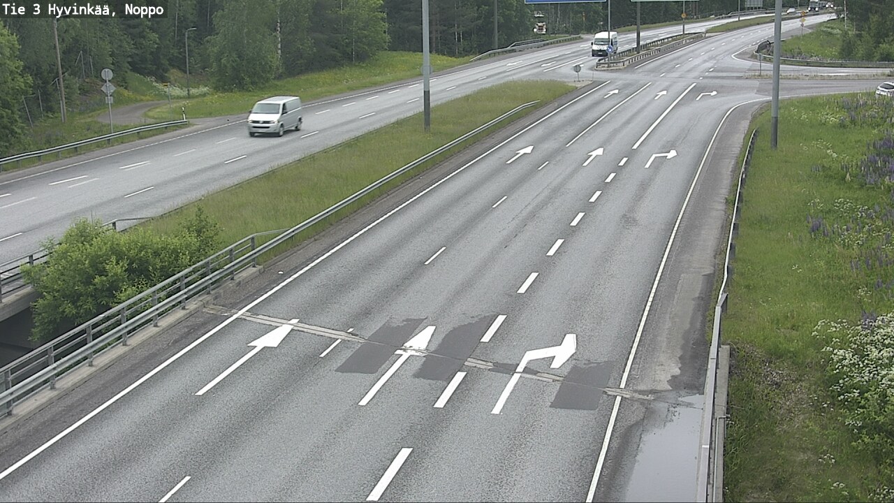 Weather Camera Image Road 3 Hyvinkää, Noppo, Hyvinkää, Uusimaa