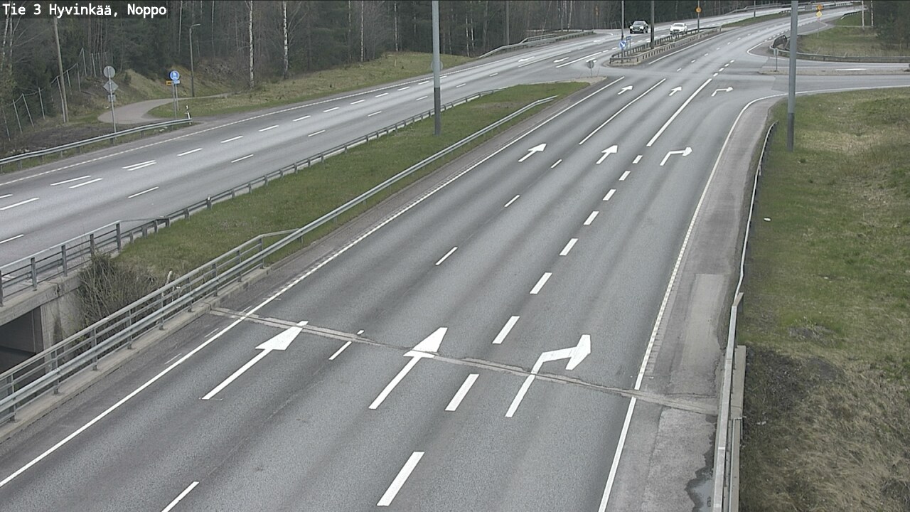 Weather Camera Image Väg 3 Hyvinge, Noppo, Hyvinkää, Uusimaa
