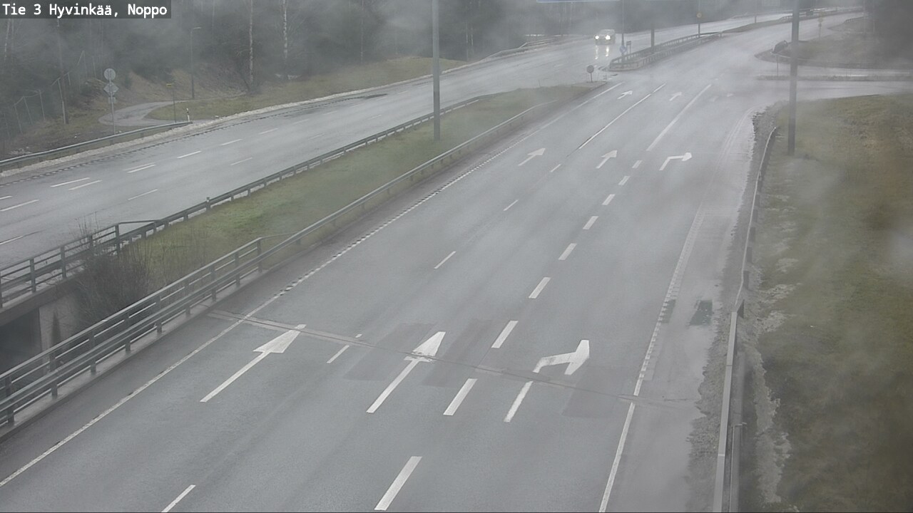 Weather Camera Image Väg 3 Hyvinge, Noppo, Hyvinkää, Uusimaa