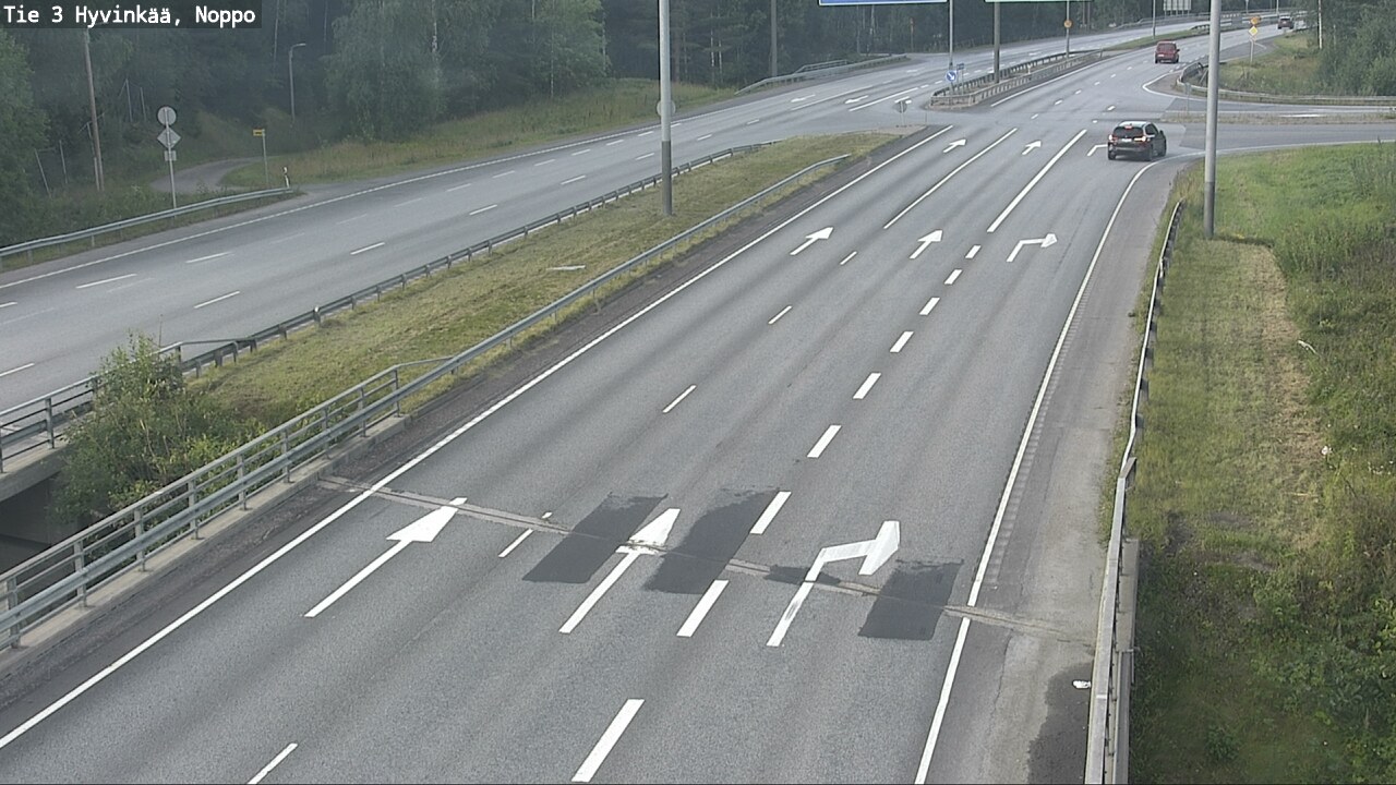 Weather Camera Image Road 3 Hyvinkää, Noppo, Hyvinkää, Uusimaa