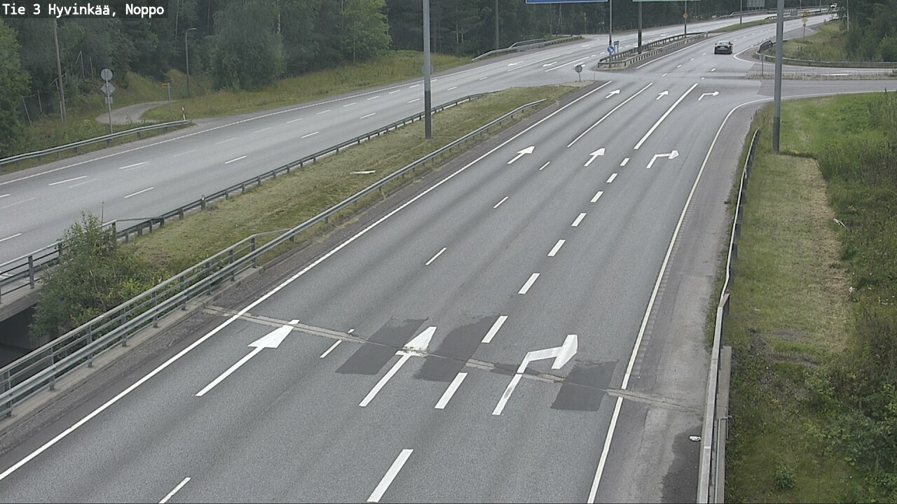 Weather Camera Image Road 3 Hyvinkää, Noppo, Hyvinkää, Uusimaa