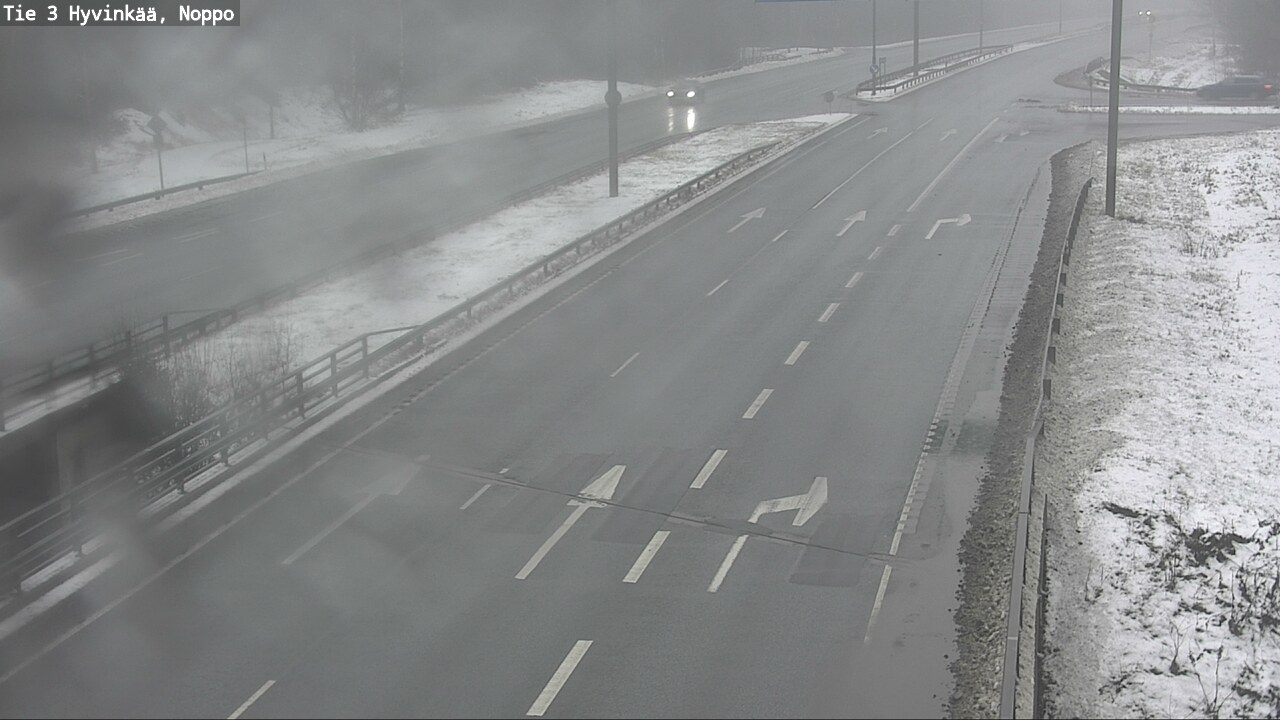 Weather Camera Image Road 3 Hyvinkää, Noppo, Hyvinkää, Uusimaa