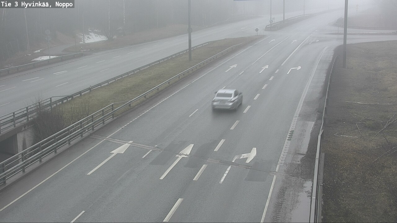 Weather Camera Image Road 3 Hyvinkää, Noppo, Hyvinkää, Uusimaa