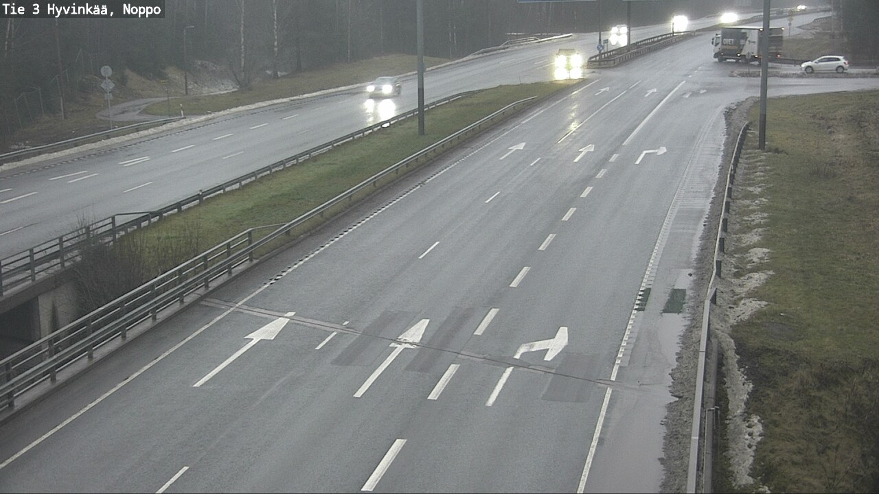 Weather Camera Image Väg 3 Hyvinge, Noppo, Hyvinkää, Uusimaa