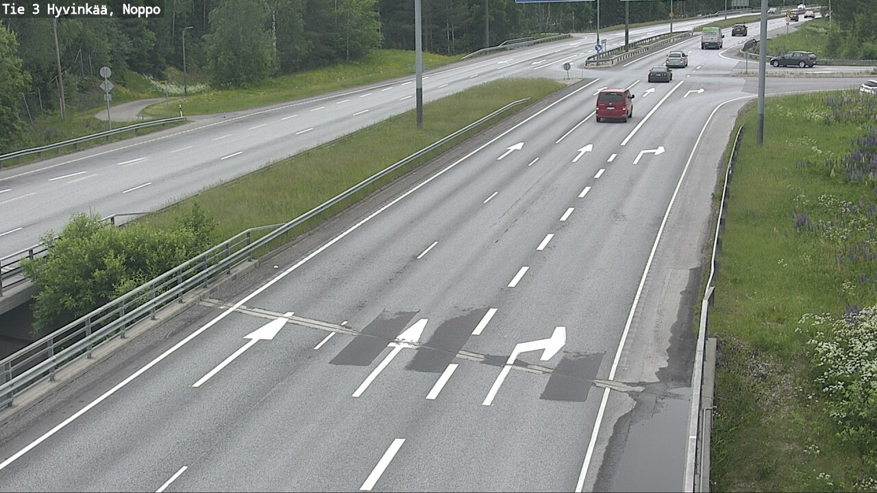 Weather Camera Image Road 3 Hyvinkää, Noppo, Hyvinkää, Uusimaa