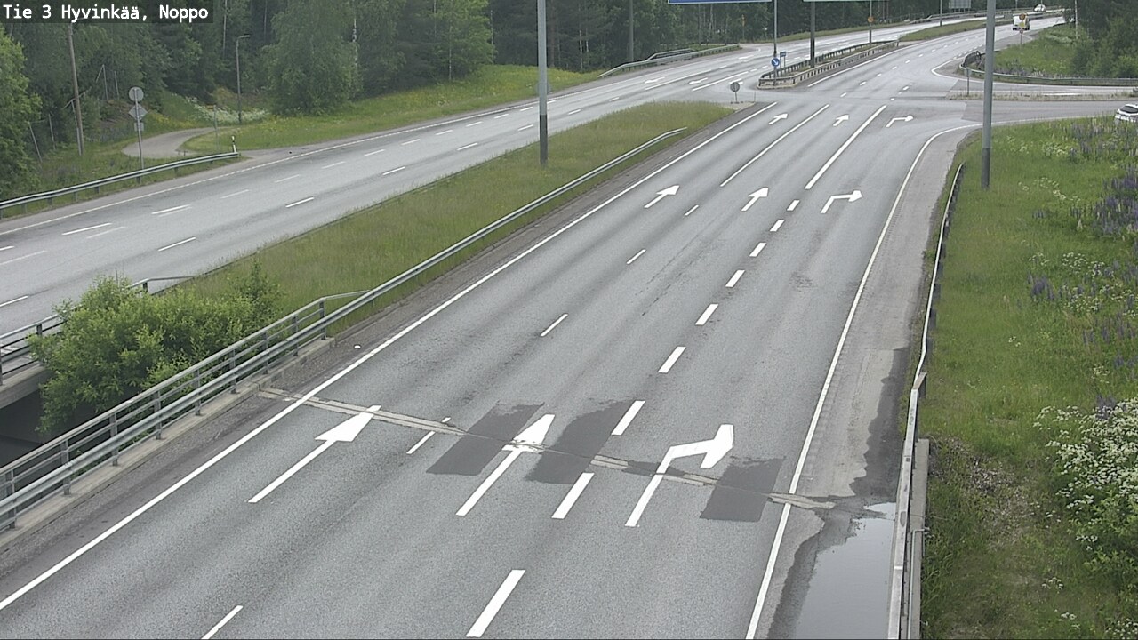 Weather Camera Image Road 3 Hyvinkää, Noppo, Hyvinkää, Uusimaa