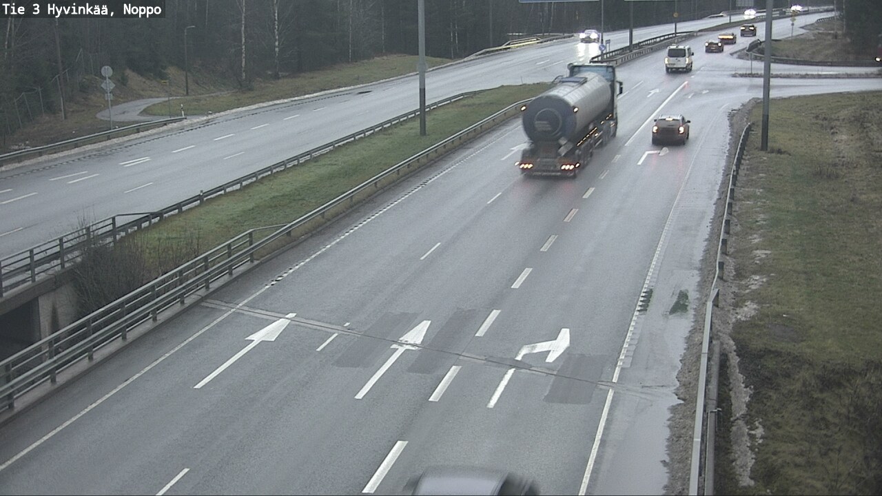 Weather Camera Image Väg 3 Hyvinge, Noppo, Hyvinkää, Uusimaa