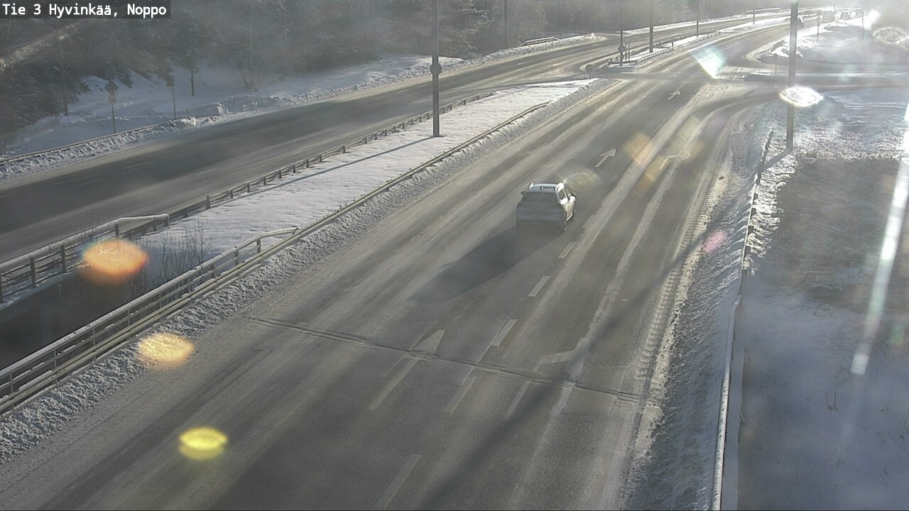 Weather Camera Image Road 3 Hyvinkää, Noppo, Hyvinkää, Uusimaa