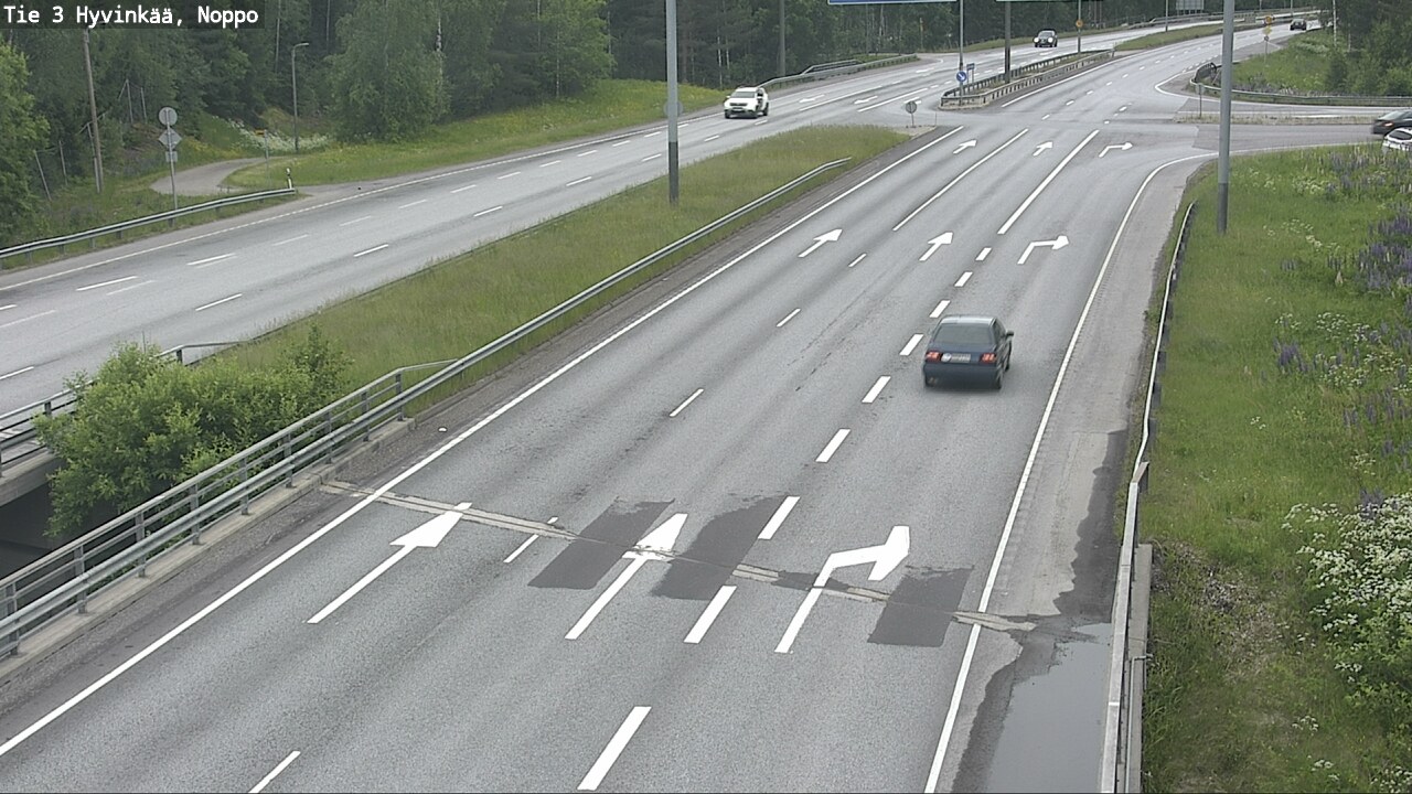 Weather Camera Image Road 3 Hyvinkää, Noppo, Hyvinkää, Uusimaa