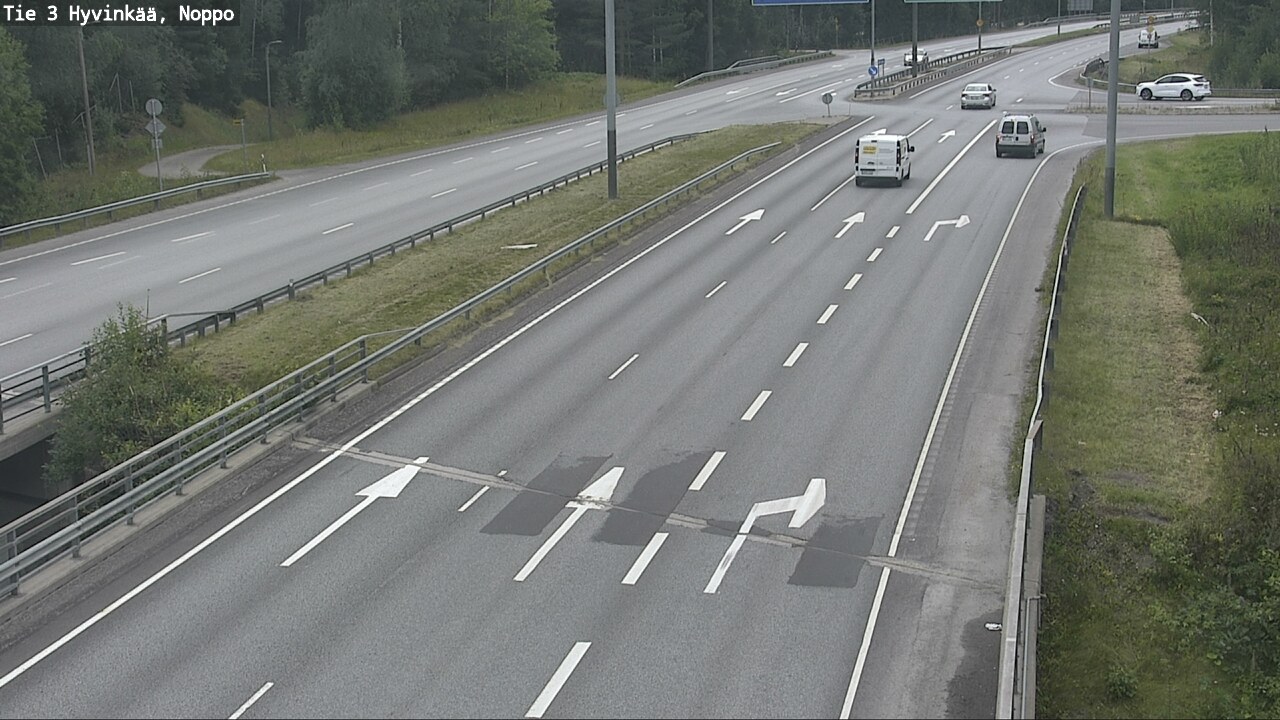 Weather Camera Image Road 3 Hyvinkää, Noppo, Hyvinkää, Uusimaa