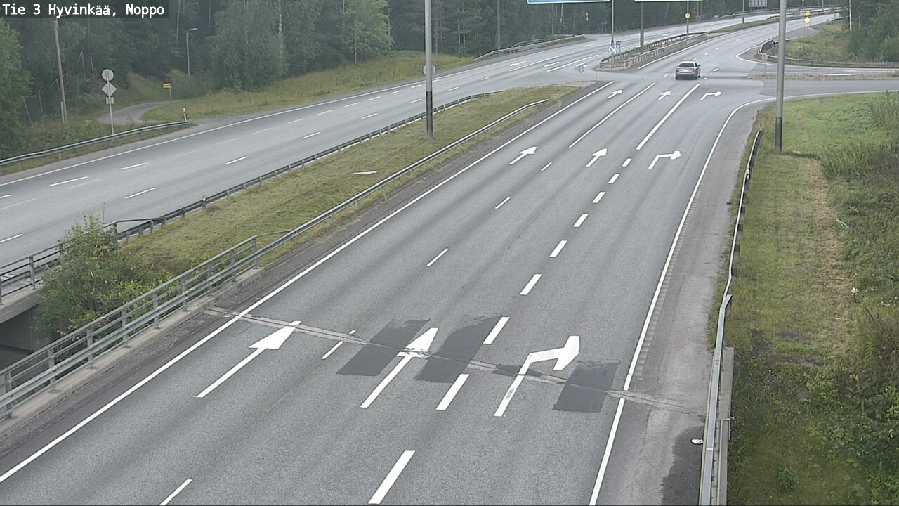 Weather Camera Image Road 3 Hyvinkää, Noppo, Hyvinkää, Uusimaa