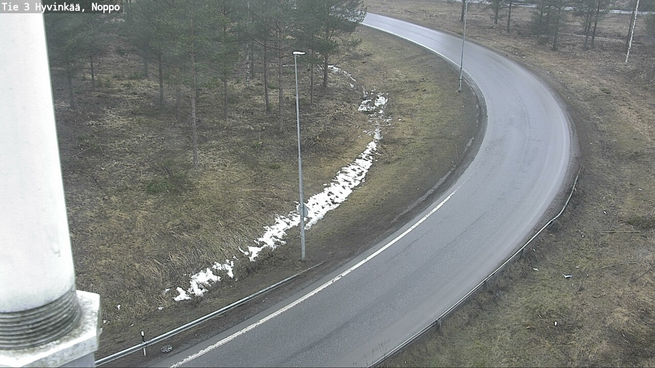 Weather Camera Image Road 3 Hyvinkää, Noppo, Hyvinkää, Uusimaa