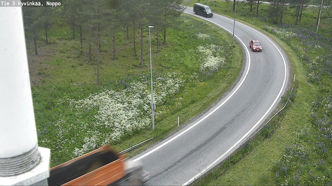Weather Camera Image Väg 3 Hyvinge, Noppo, Hyvinkää, Uusimaa