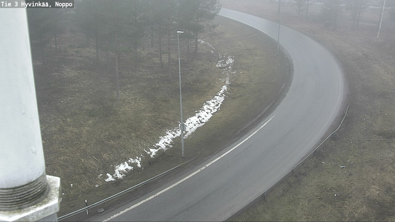 Weather Camera Image Road 3 Hyvinkää, Noppo, Hyvinkää, Uusimaa