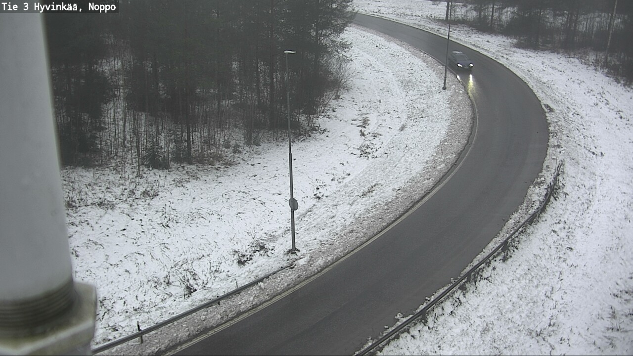 Weather Camera Image Väg 3 Hyvinge, Noppo, Hyvinkää, Uusimaa