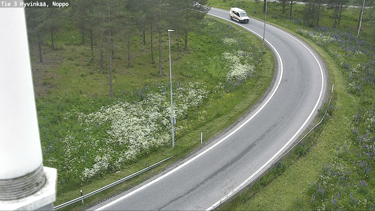 Weather Camera Image Väg 3 Hyvinge, Noppo, Hyvinkää, Uusimaa