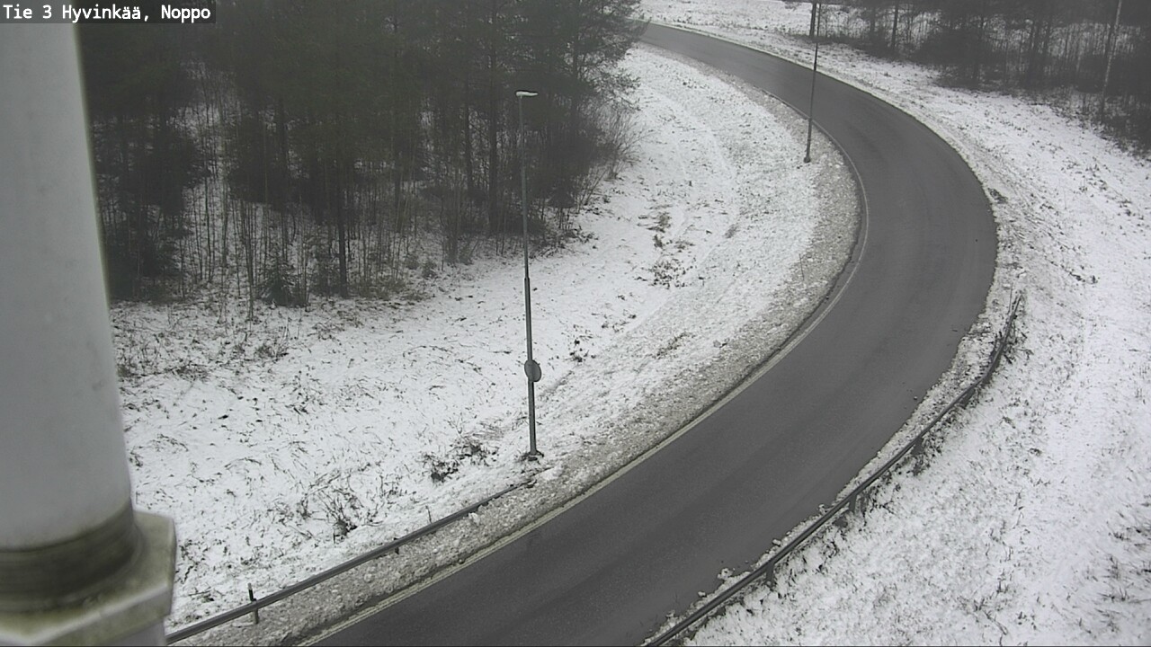 Weather Camera Image Väg 3 Hyvinge, Noppo, Hyvinkää, Uusimaa