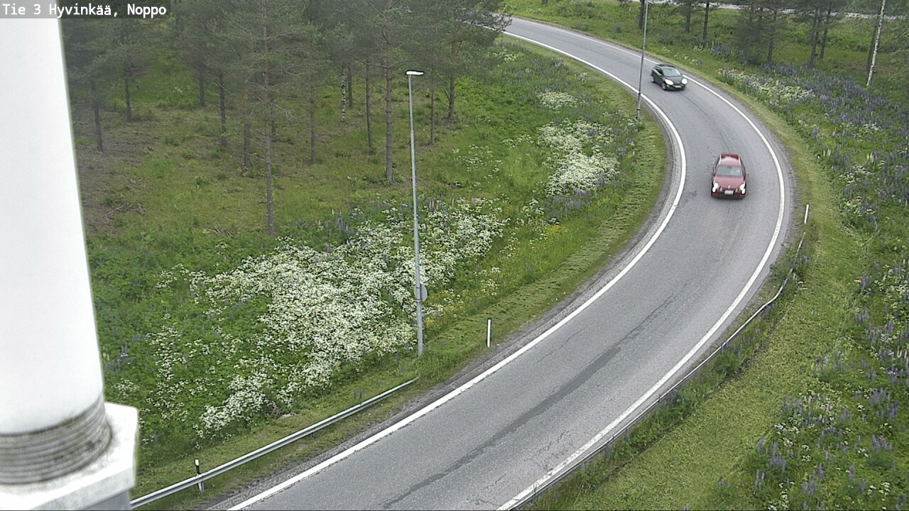 Weather Camera Image Väg 3 Hyvinge, Noppo, Hyvinkää, Uusimaa