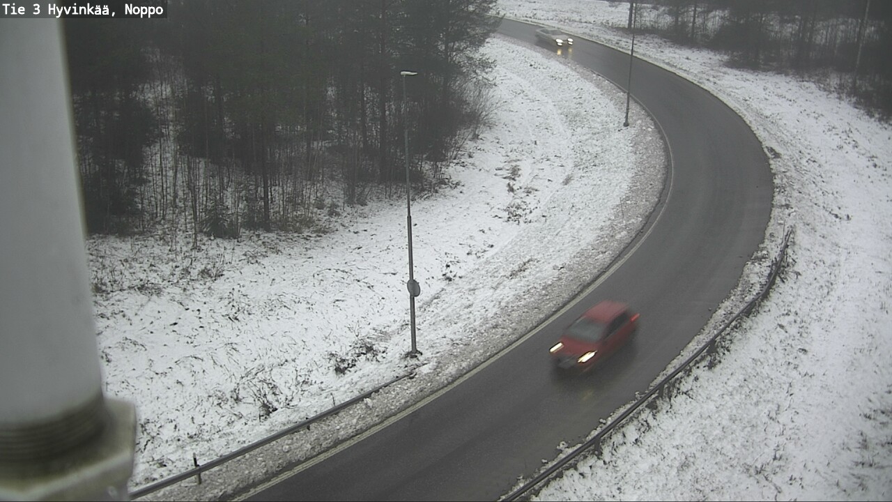 Weather Camera Image Väg 3 Hyvinge, Noppo, Hyvinkää, Uusimaa