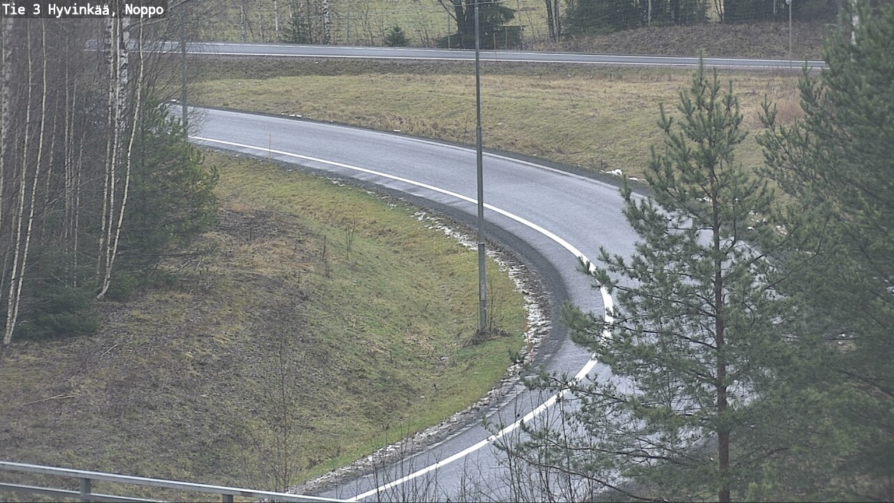Weather Camera Image Väg 3 Hyvinge, Noppo, Hyvinkää, Uusimaa